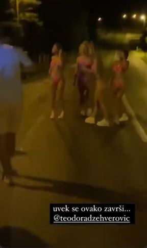 teodora dzehverovic policija snimak
