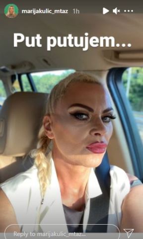 Marija Kulić na Željkovom rođendanu