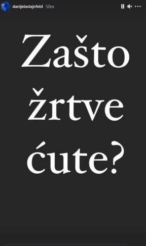 branislav lecic oglasila se danijela stajnfeld