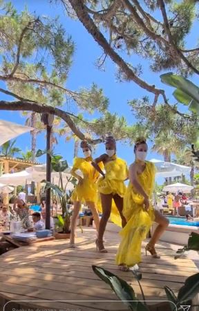 Dragana Mirković na žurki u Sen Tropeu
