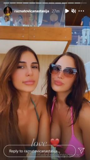 Anastasija Ražnatović čestitala rođendan Aleksandri Prijović