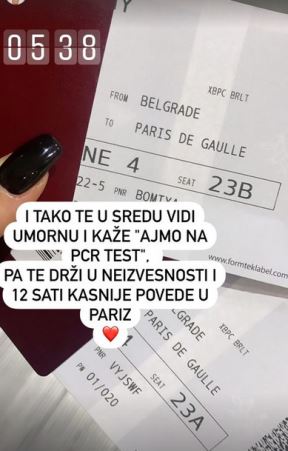 Dušica Jakovljević dečko iznenađenje