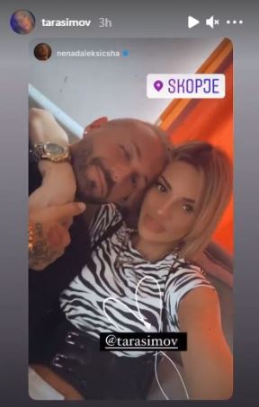 Nenad Aleksić zaprosio Taru Simov