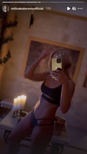 Milica Todorović bez šminke