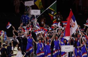 Novak Đoković i Miloš Vasić pratili ceremoniju otvaranja Olimpijskih igara