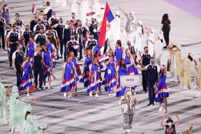 Novak Đoković i Miloš Vasić pratili ceremoniju otvaranja Olimpijskih igara