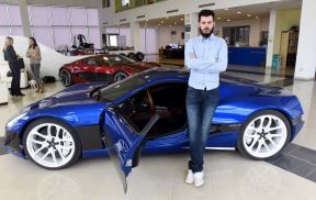 Ko je Mate Rimac vlasnik Bugatija