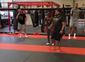 Nikola Jokić, MMA Trening (2)