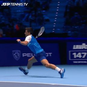 Novak Đoković najbolji potez na Završnom mastersu