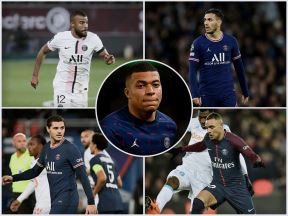 Mauro Icardi, Leandro Paredes, Rafinha, Laywin Kurzawa, Kylian mbappe