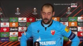 Milan Borjan u suzama posle Brage