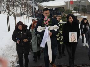 Sahrana Kristine Kike Đurić