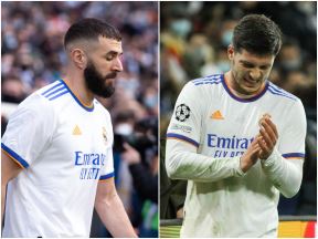 Luka Jović i Karim Benzema