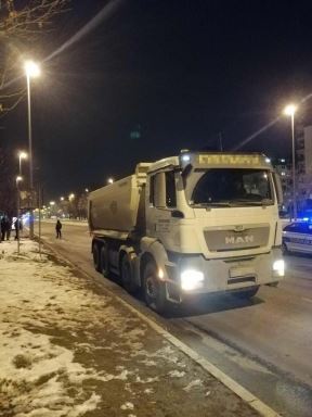 Vozaču kamiona određeno zadržavanje