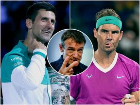 Novak Đoković Rafael Nadal i Mats Vilander