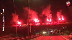 Doček Crvene Zvezde prilikom povratka sa priprema, Crvena Zvezda (3).jpg