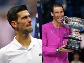 Novak Đoković i Rafael Nadal