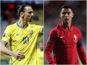 Zlatan ibrahimović i Kristijano Ronaldo 1