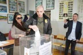 Anastasija Ražnatović na glasanju