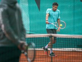 Novak Đoković trening u Beogradu sa Dominik Timom