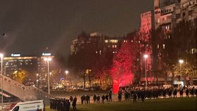 Partizan Crvena zvezda Evroliga navijači Delije u Areni