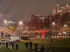 Partizan Crvena zvezda Evroliga navijači Delije u Areni