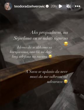 Teodora Džehverović u teretani