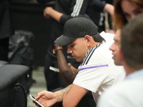 Gabrijel Dek trenira pred meč sa Partizanom