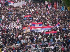 Miting u beogradu uživo 26 maj SNS srbija nade