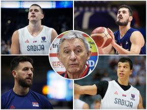 Nikola Kalinić Niklola Jokić Vasilije Micić vladimir lučić Svetislav Pesic