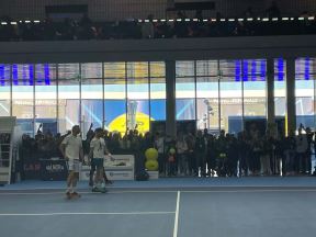 Novak Đoković u Torinu trening pred polufinale