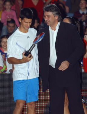 Boba Živojinović Novak Đoković