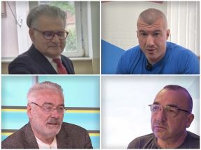 Branimir Nestorović, Miša Ronin Bačulov, doktor Dragan Milić, Tihomir Perić (Ruska stranka)