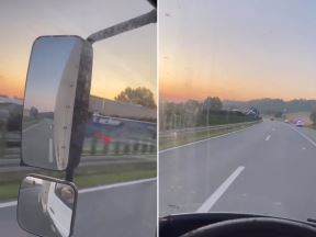 prevrnuo se kamion