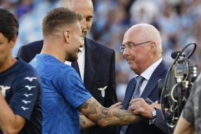 Sven Goran Erikson na utakmici Lacija i Ćiro Imobile