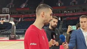 Ognjen Dobrić pred Pariz - Crvena zvezda u Evroligi