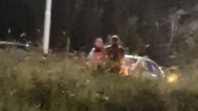 Tuča zbog saobraćajnog udesa u Kraljevu