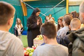 Teniserka Olga Danilović i MAXI u misiji edukacije đaka