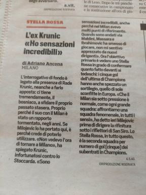 Italijanski mediji pred Milan - Zvezda (1).jpg