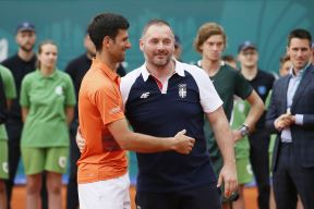 Miljan Amanović i Novak Đoković