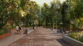 linijski park na dorcolu