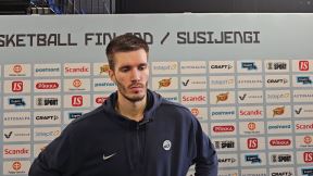 Filip Petrušev posle meča Srbija - Finska