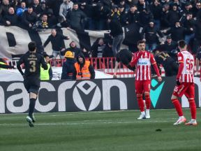 Ibrahim Zubairu gol za Partizan protiv Crvene zvezde u 175. večitom derbiju