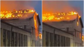 požar u zgradi Prosvete u Nišu