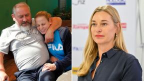 Damir Dokić i Jelena Dokić i Barbara Šet