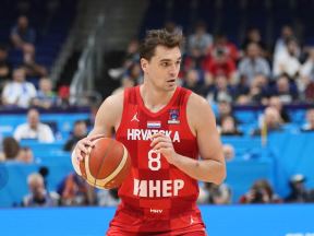 Mario Hezonja, hrvatski reprezentativac u košarci.