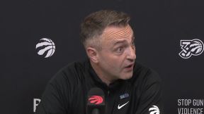 Trener Toronta Darko Rajaković.