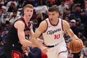 Bogdan Bogdanović na utakmici Čikago Buls - Los Anđeles Klipersi