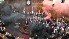 Haos u Skupštini, Skupština Srbije, Narodna skupština