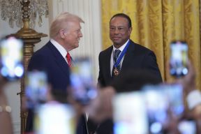 Donald Tramp i Tajger Vuds